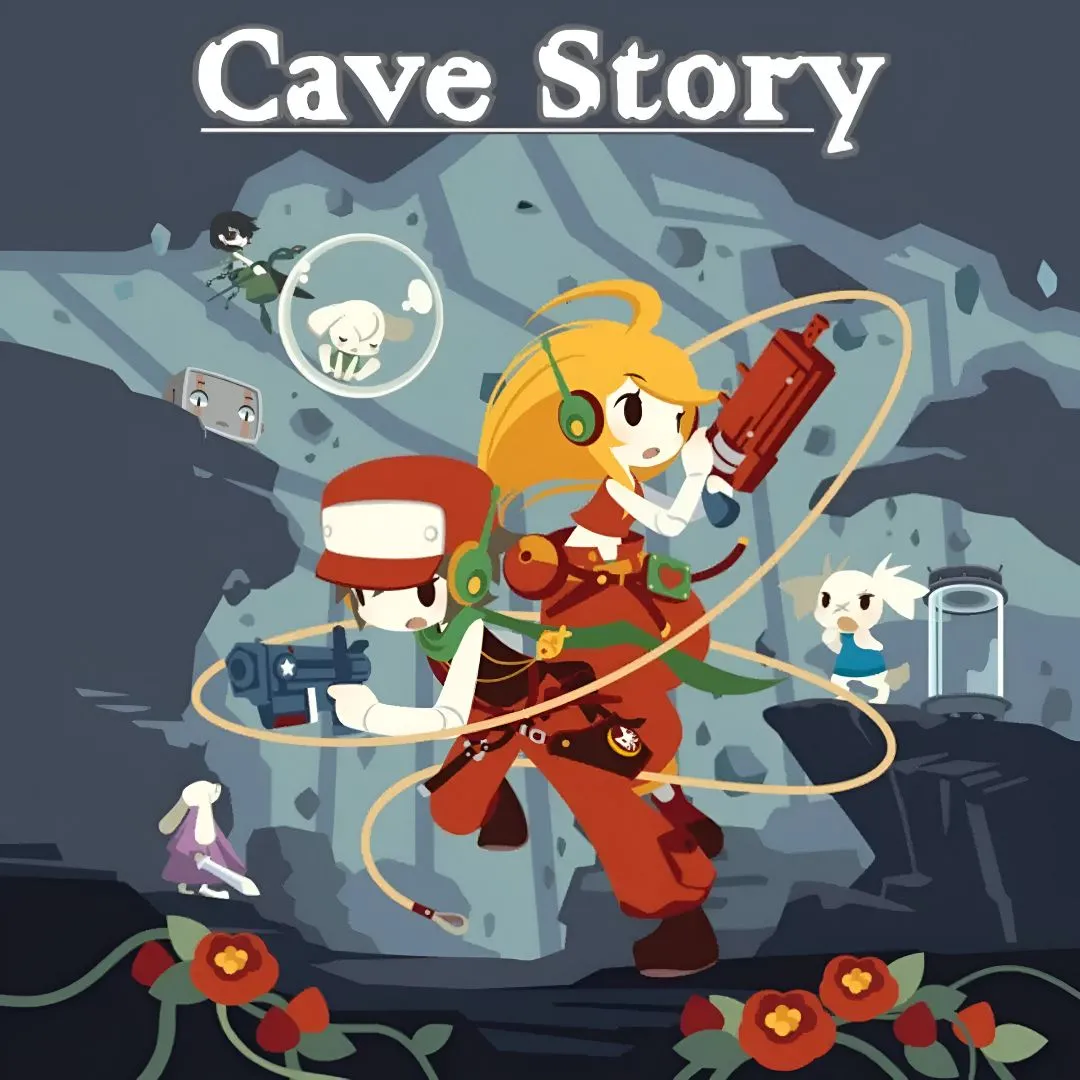 Hình ảnh game Cave Story với phong cách pixel cổ điển, minh chứng cho sự sáng tạo của một người.