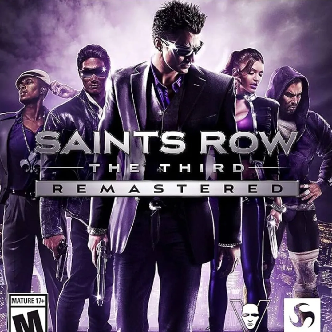 Hình ảnh game Saints Row The Third Remastered, phiên bản nâng cấp của tựa game thế giới mở với lối chơi hài hước và đầy sự hỗn loạn.