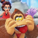 Hình ảnh gameplay của Donkey Kong Bananza trên Nintendo Switch 2, minh họa đồ họa sống động và môi trường trong game.
