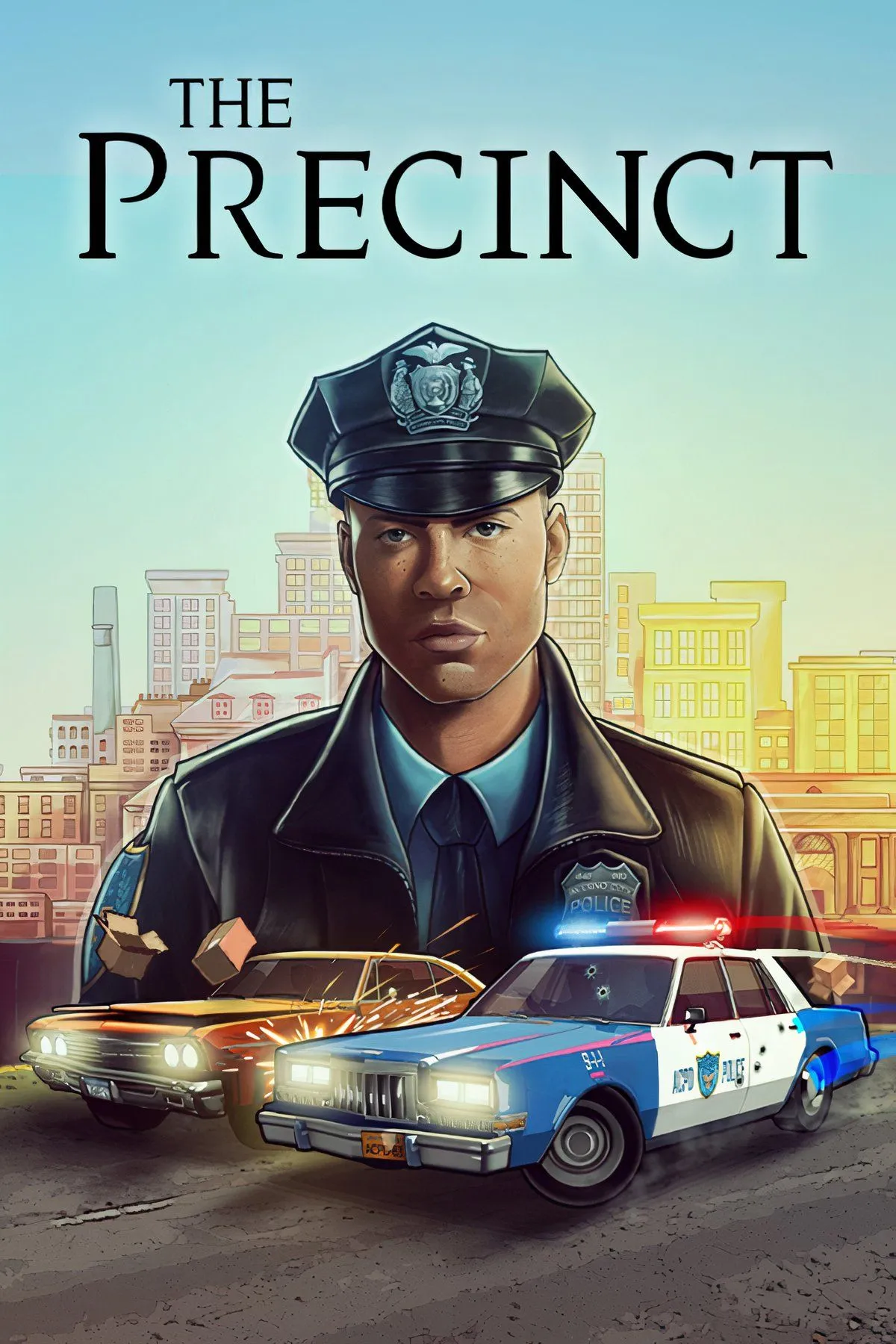 Hình ảnh gameplay game The Precinct góc nhìn từ trên xuống