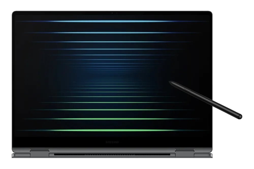 Hình ảnh laptop Samsung Galaxy Book5 Pro 360 đa chế độ với màn hình AMOLED sắc nét