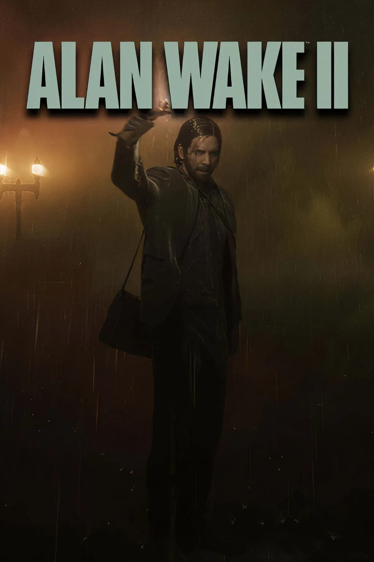Hình ảnh nhân vật Alan Wake trong tựa game kinh dị sinh tồn Alan Wake II.