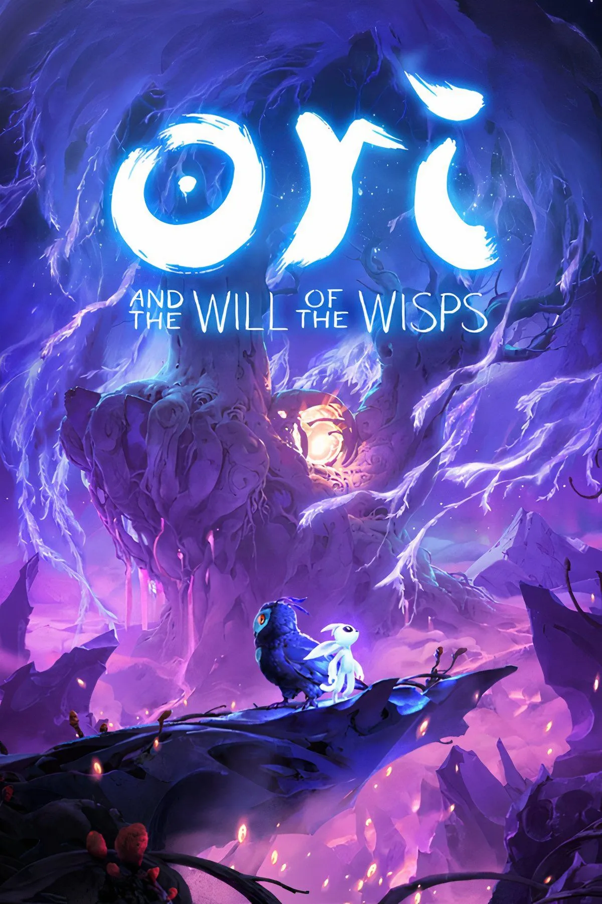 Hình ảnh nhân vật Ori trong thế giới huyền ảo của Ori and the Will of the Wisps