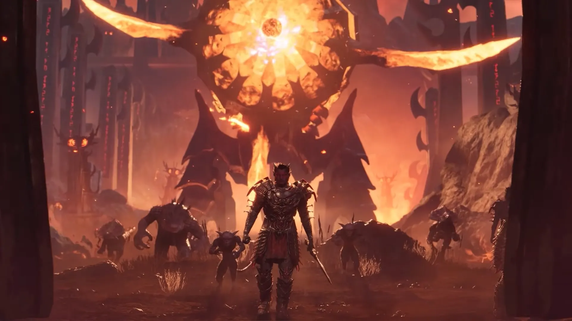 Hình ảnh screenshot chính thức từ trailer giới thiệu The Elder Scrolls IV: Oblivion Remastered, cho thấy một cảnh quan hùng vĩ trong thế giới game nhập vai Cyrodiil.