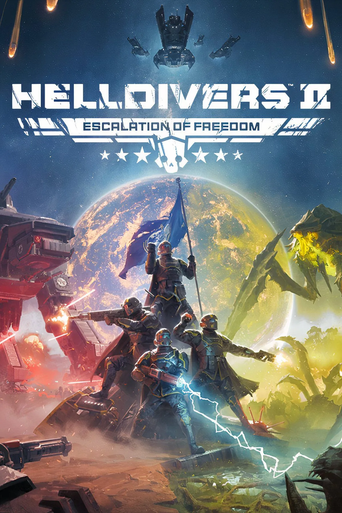 Hình ảnh tổng hợp Helldivers 2: Game thủ vui mừng khi Sony gỡ bỏ khóa khu vực