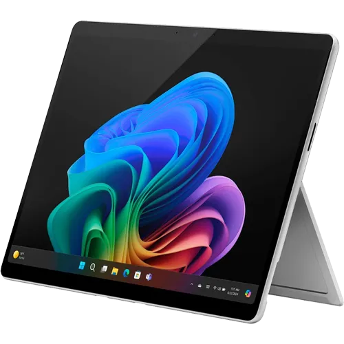 Hình ảnh tổng thể Microsoft Surface Pro 11 với thiết kế mỏng và màn hình cảm ứng sắc nét
