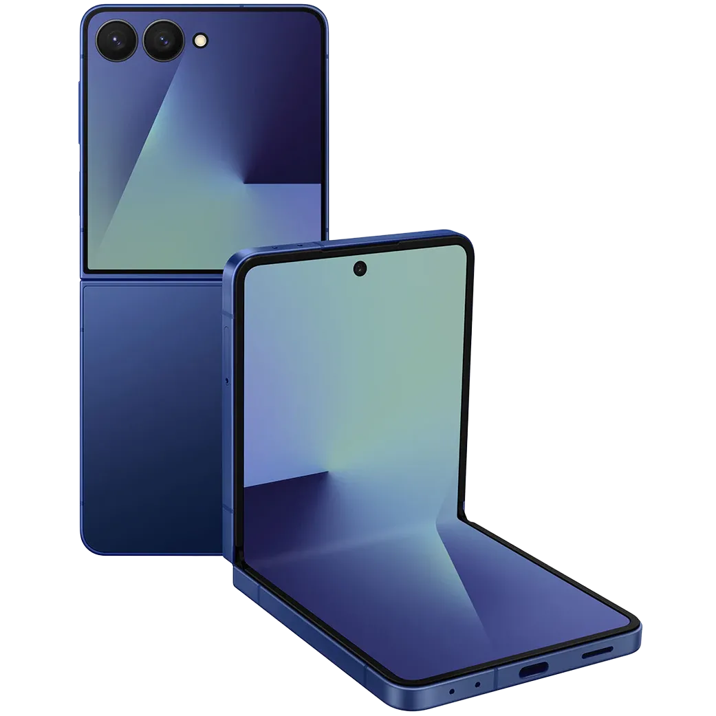 Hình ảnh tổng thể Samsung Galaxy Z Flip 7, showcasing thiết kế màn hình gập