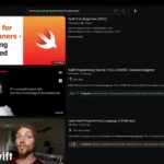 Học lập trình Swift thông qua các video hướng dẫn trên YouTube