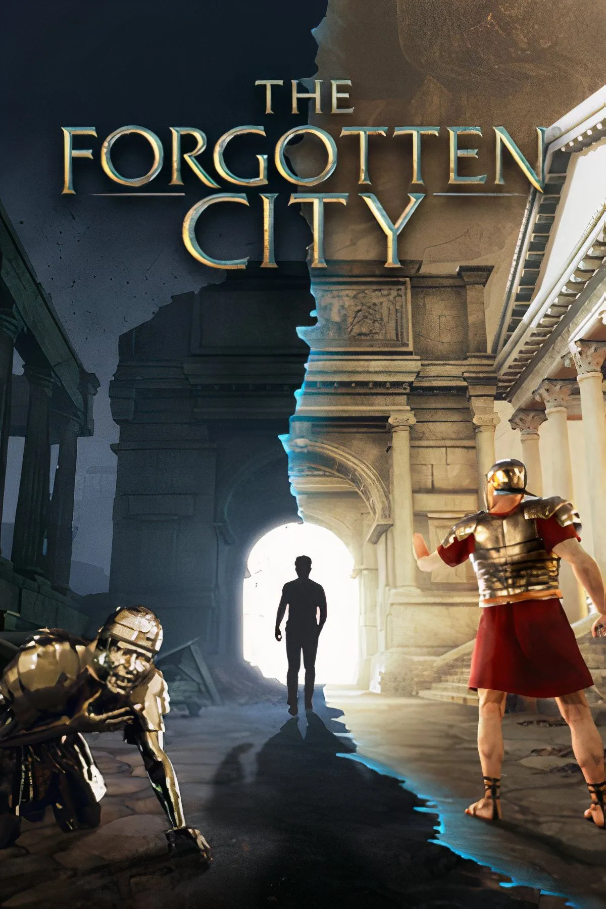 Khung cảnh thành phố bị nguyền rủa trong The Forgotten City, một mod Skyrim đoạt giải thưởng
