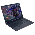 Laptop gaming Alienware 16X Aurora nổi bật với thiết kế hiện đại và logo phát sáng
