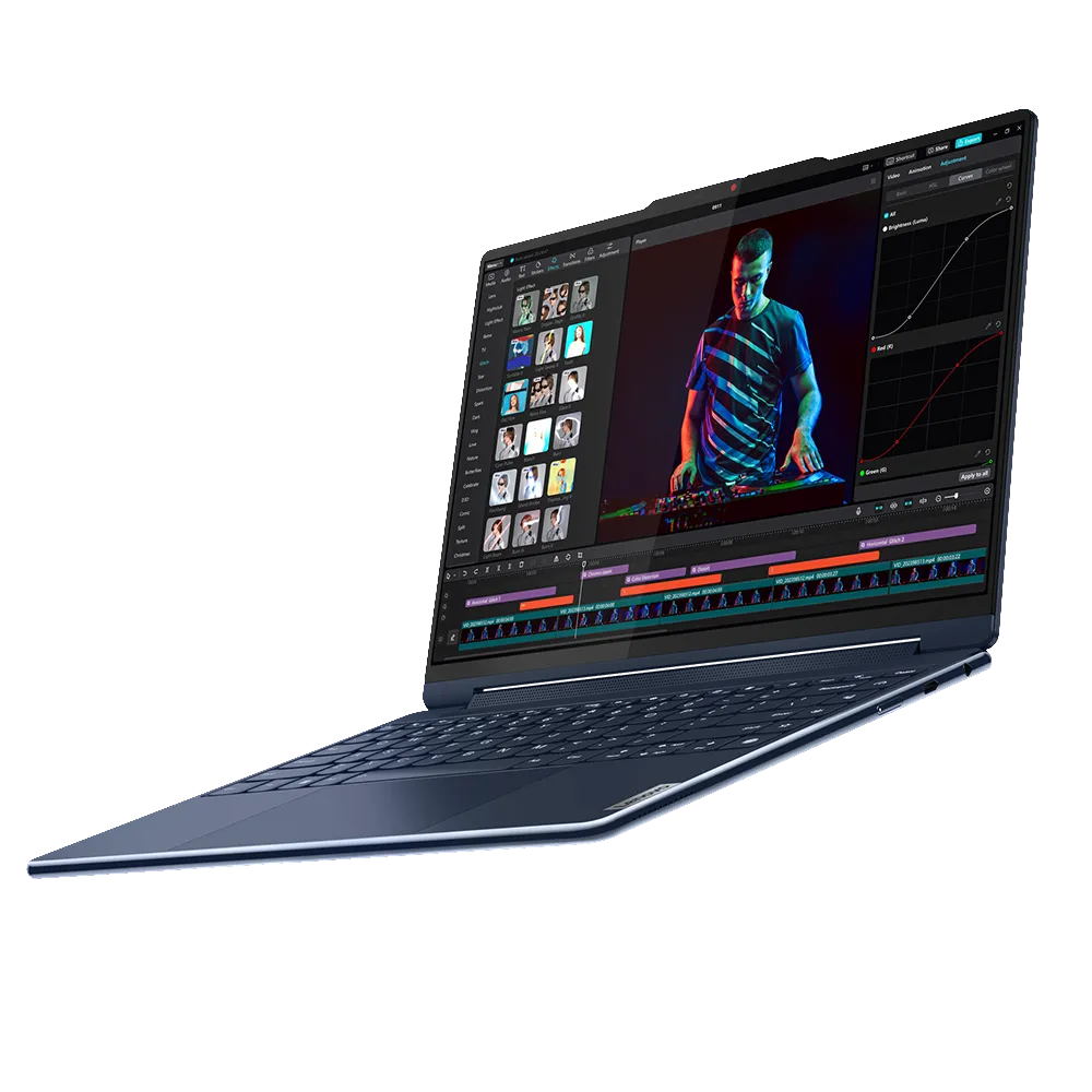 Laptop Lenovo Yoga 9i (2025) với thiết kế mỏng nhẹ sang trọng