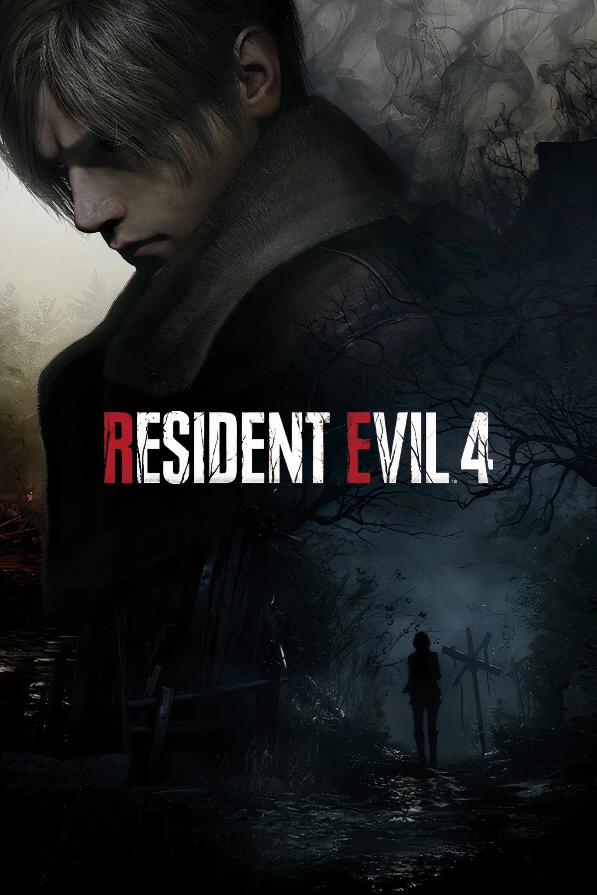 Leon S. Kennedy đối mặt với kẻ thù trong Resident Evil 4 Remake với bối cảnh làng quê u ám, gợi không khí kinh dị