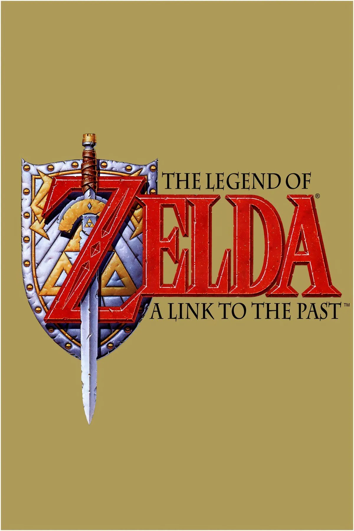 Link cầm kiếm sẵn sàng phiêu lưu trong The Legend of Zelda: A Link to the Past bản GBA