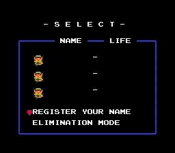 Link chuẩn bị tấn công quái vật trong một cảnh chơi game của The Legend of Zelda trên NES.