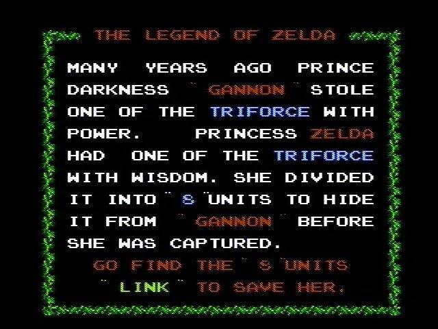 Link đang khám phá một hầm ngục trong The Legend of Zelda, với các quái vật và vật phẩm.