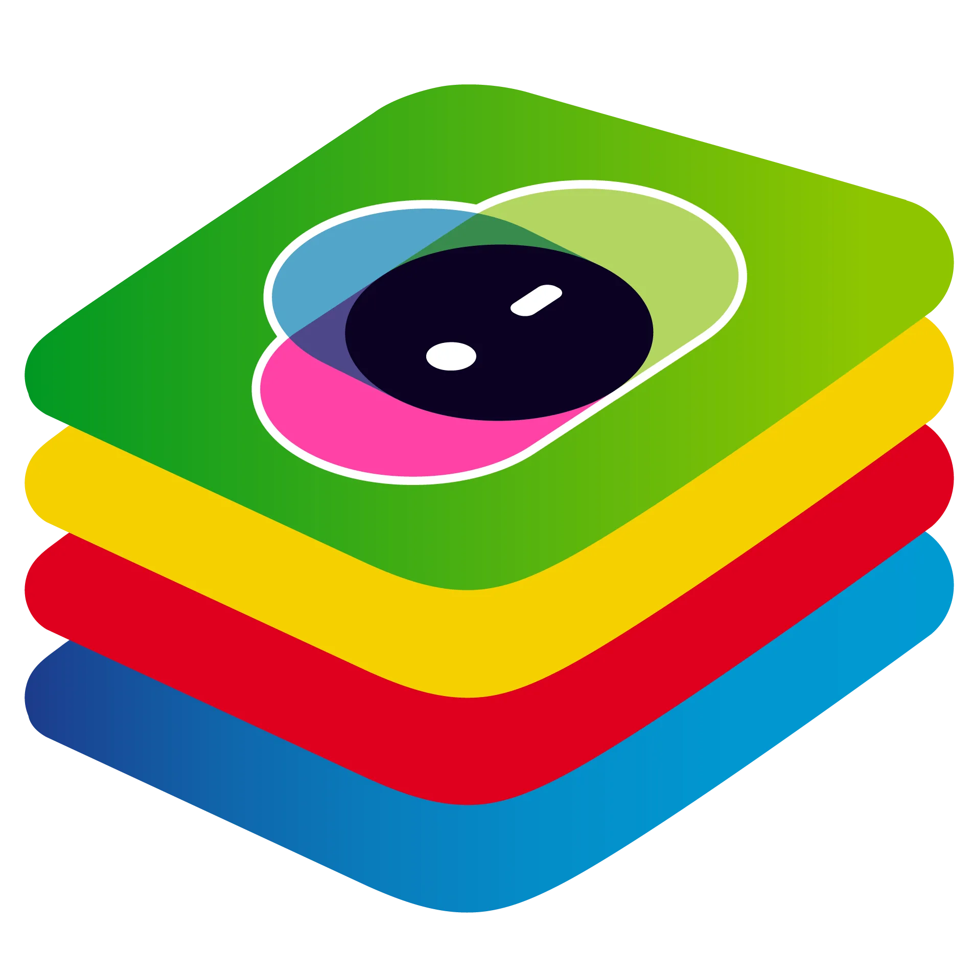 Logo BlueStacks với dòng chữ trắng trên nền ngang, biểu tượng cho trình giả lập Android phổ biến.