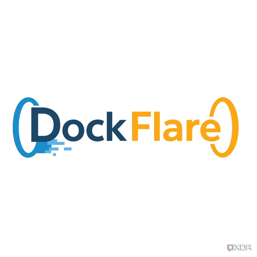 Logo của DockFlare, dự án mã nguồn mở hỗ trợ tự động hóa Cloudflare Tunnels với Docker.