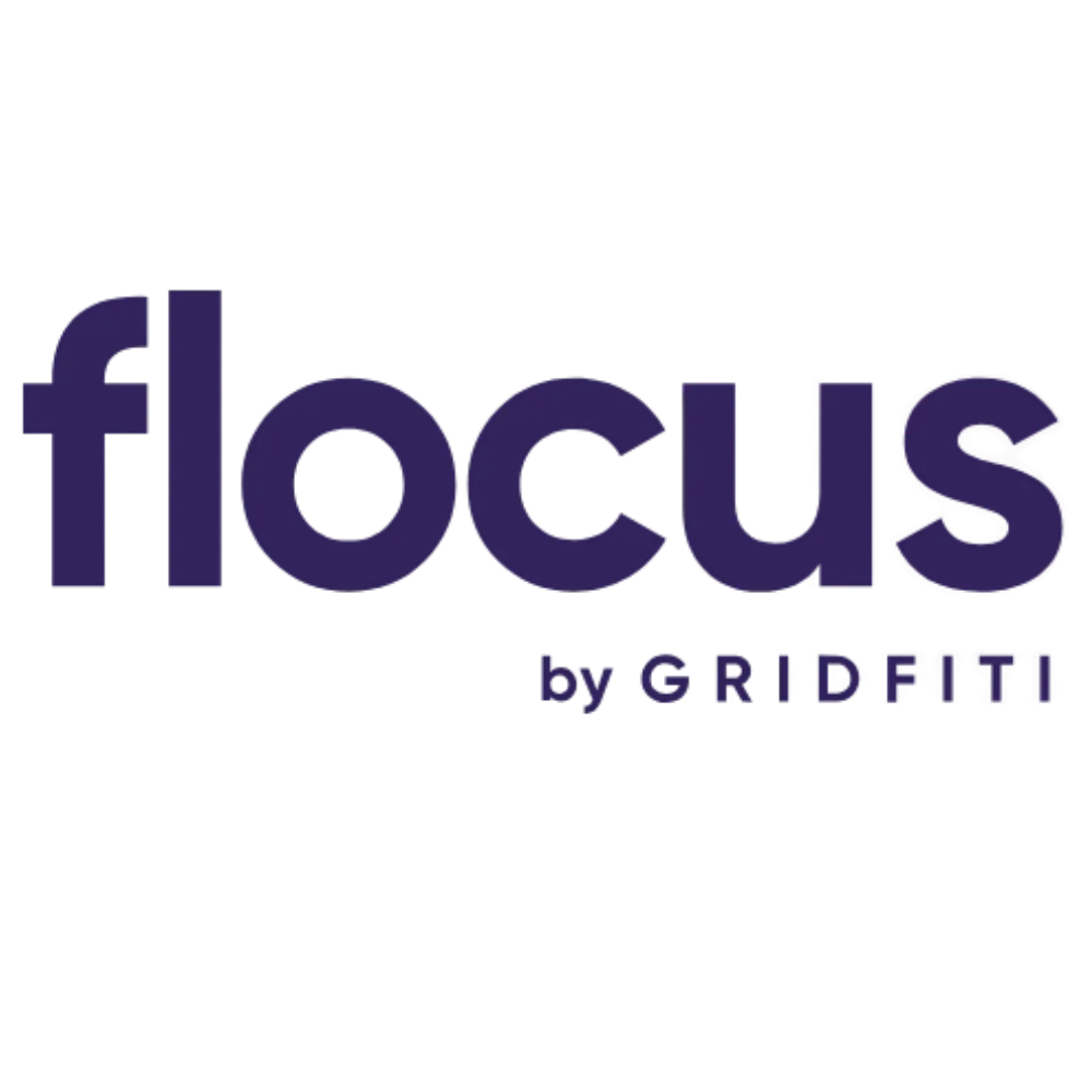 Logo của Flocus, ứng dụng bảng điều khiển năng suất và thẩm mỹ cho Notion