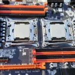 Mainboard server và chip Xeon minh họa linh kiện điện tử được miễn thuế nhập khẩu từ Mỹ