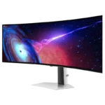 Màn hình gaming cong Samsung Odyssey G93SC 49 inch QD-OLED nổi bật trên nền trắng