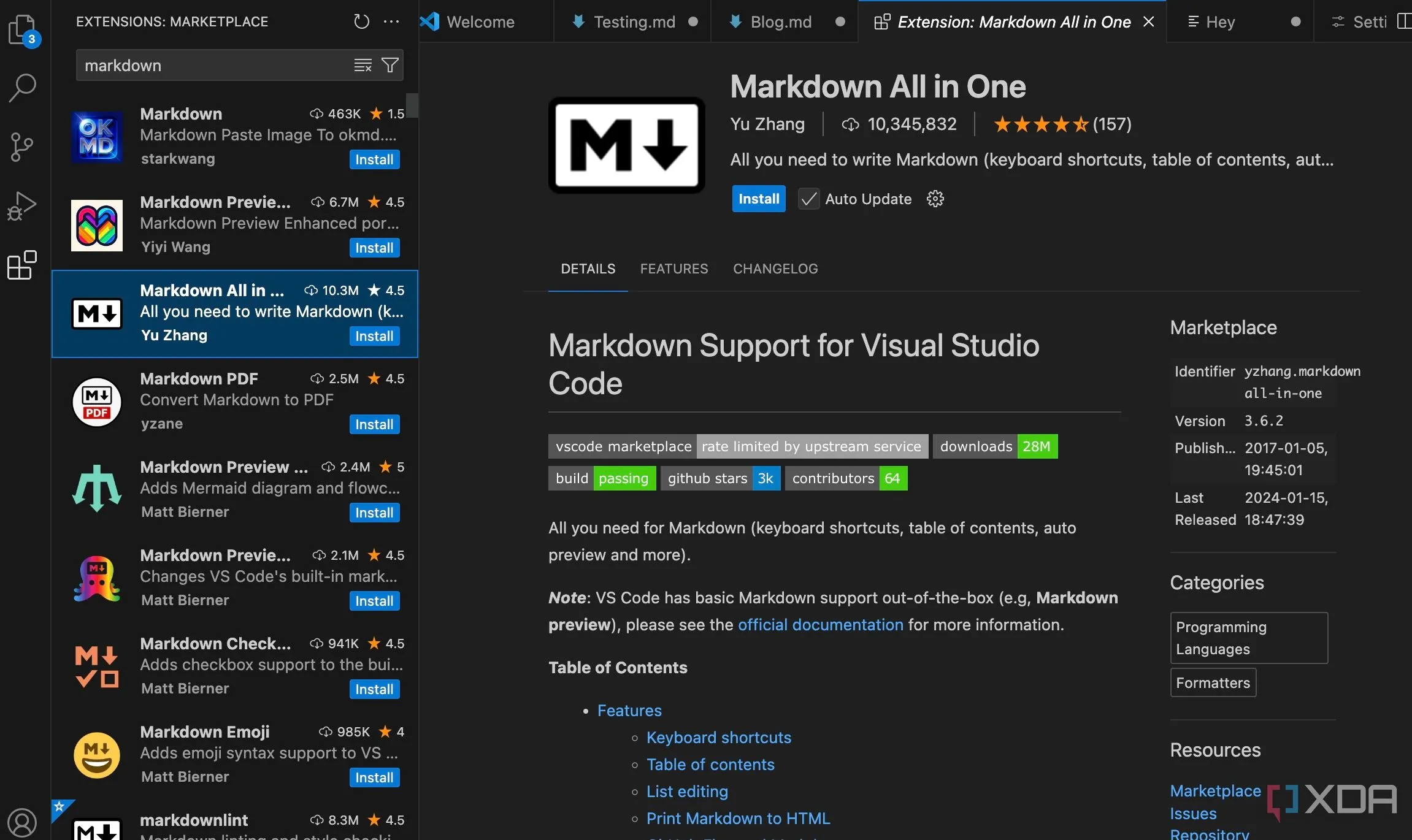 Màn hình giao diện Visual Studio Code với tiện ích mở rộng WSL hoạt động hiệu quả trên Windows 11.