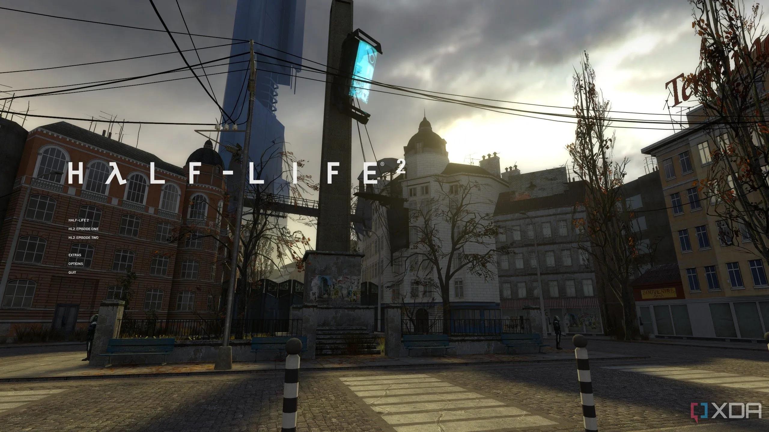 Màn hình khởi động của Half-Life 2, gợi nhớ tựa game biểu tượng của Valve và dự án HLX đầy bí ẩn