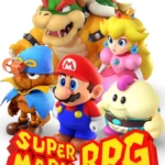 Mario, Bowser và nhóm đồng đội trong Super Mario RPG phiên bản Nintendo Switch