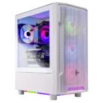 Máy tính chơi game Skytech Archangel với thiết kế hiện đại và đèn RGB