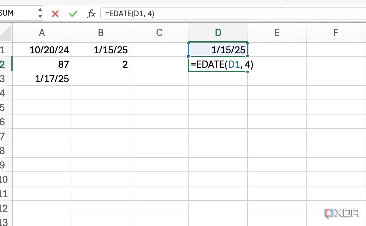 Minh họa nguy cơ ghi đè công thức và sai sót dữ liệu khi sao chép dán trong Excel