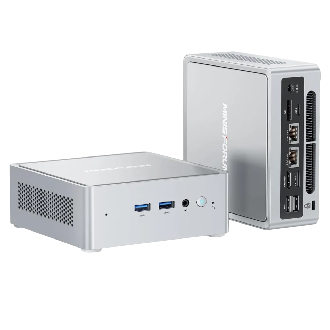 Minisforum NAB9 Plus Mini PC với thiết kế nhỏ gọn và hiện đại