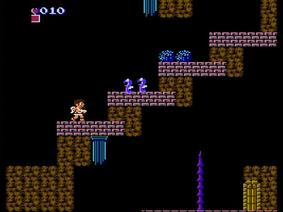 Nhân vật Pit trong game Kid Icarus bản gốc trên hệ máy NES