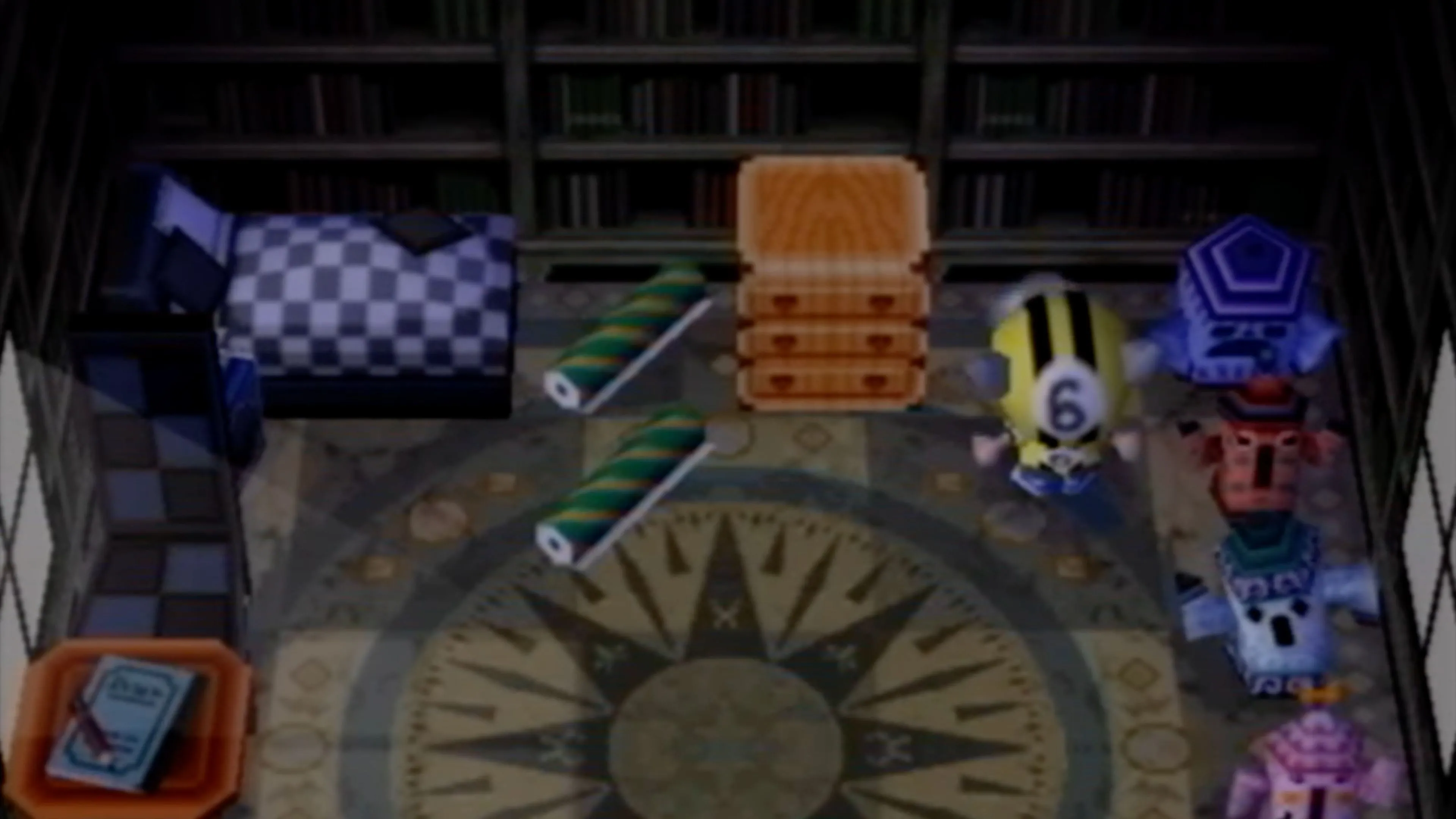 Nội thất nhà của nhân vật chính trong Animal Crossing, GameCube