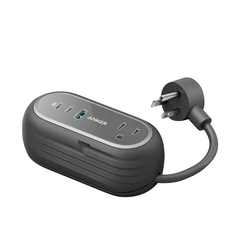 Ổ cắm sạc đa năng Anker 615 GaNPrime màu đen nổi bật