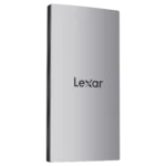 Ổ cứng SSD di động Lexar ES3 với thiết kế nhỏ gọn và màu đen