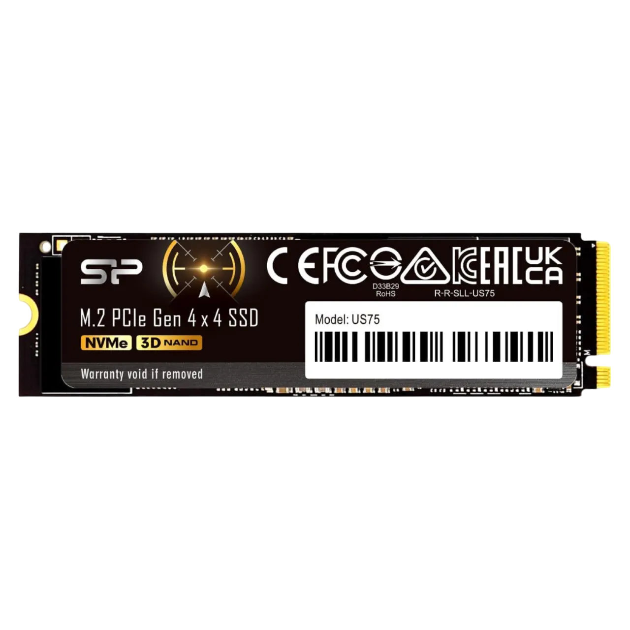Ổ cứng SSD M.2 Silicon Power US75 4TB thiết kế nhỏ gọn