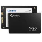 Ổ cứng SSD SATA ORICO 2TB với thiết kế màu đen tối giản