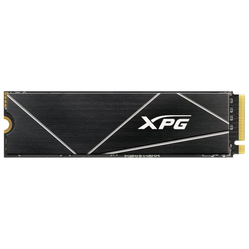 Ổ cứng SSD XPG GAMMIX S70 Blade 2TB NVMe PCIe Gen4 trên bề mặt phản chiếu