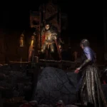 Path of Exile 2: Baron trong bối cảnh Act One nhìn xuống Sorceress, minh họa hệ thống kỹ năng đa dạng.