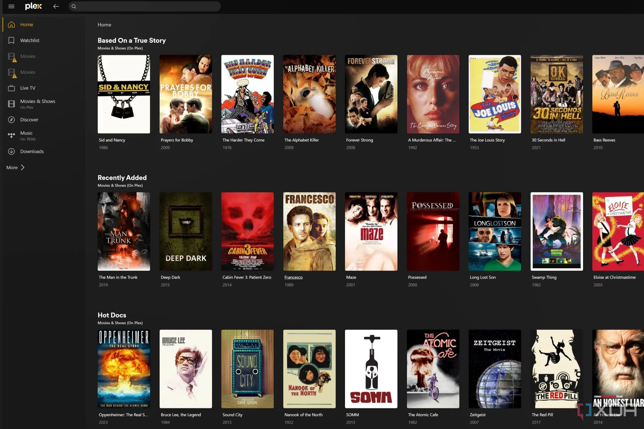 Plex Media Server: Trải nghiệm xem phim miễn phí trên máy tính