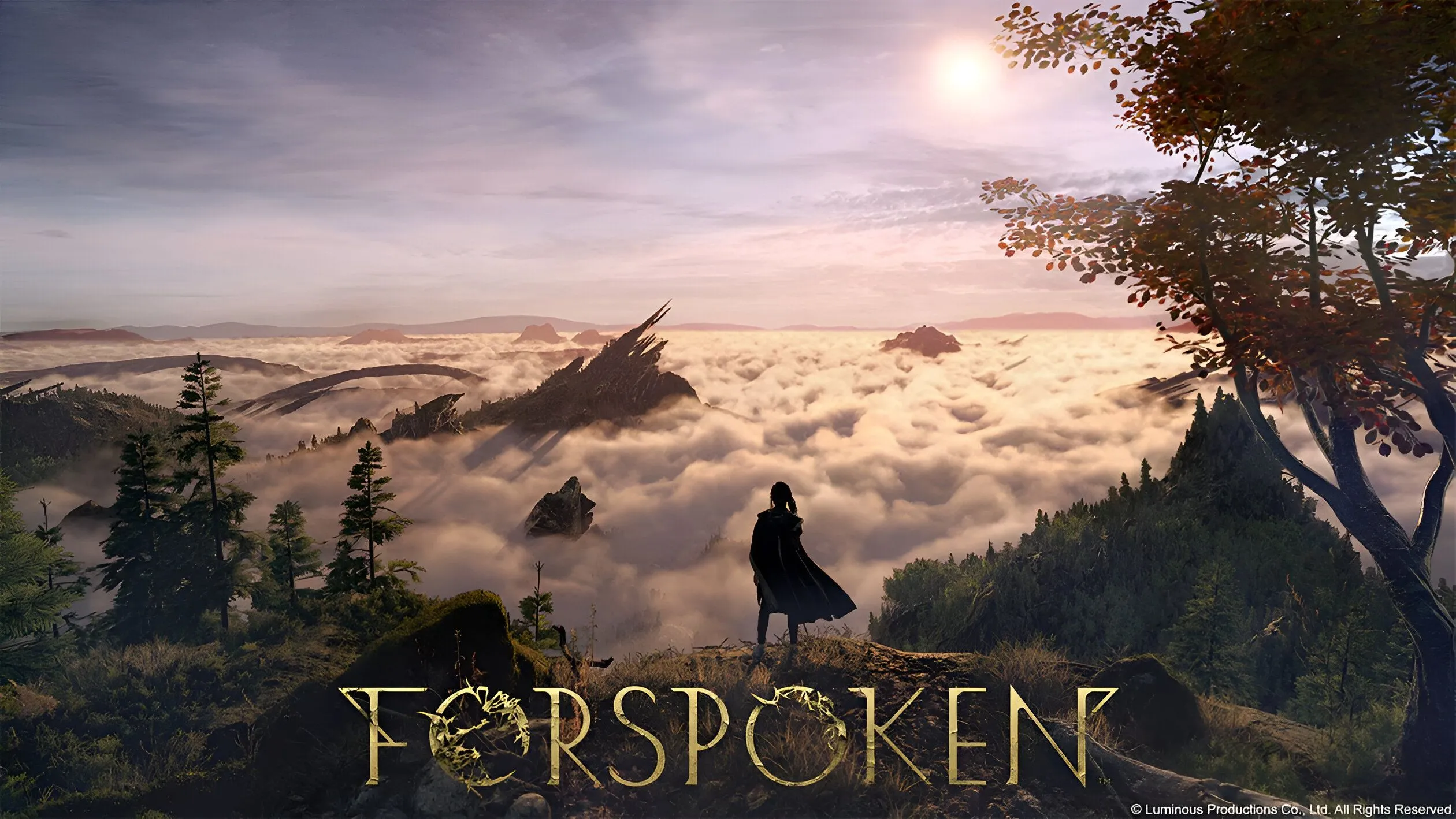 Poster game Forspoken với nhân vật chính và bối cảnh thế giới giả tưởng, minh họa cho một dự án game lớn nhưng không thành công như mong đợi