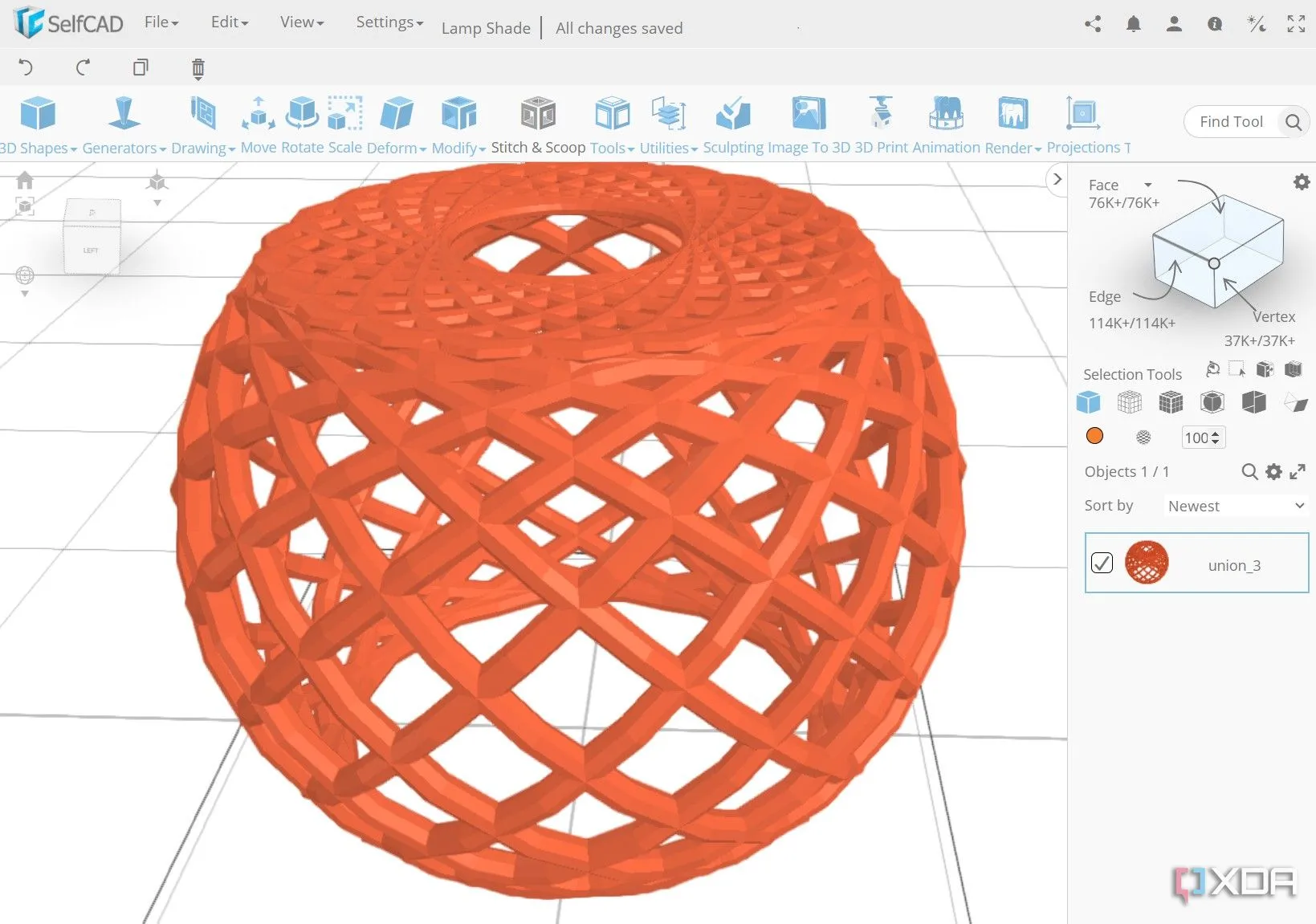 Quá trình tạo mô hình 3D trong phần mềm thiết kế