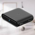 Router du lịch TP-Link TL-WR3002X hiển thị các cổng kết nối đa dạng