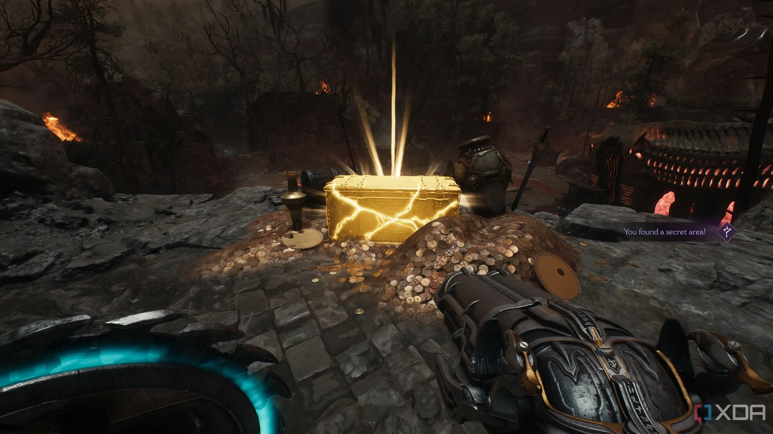 Rương vàng (Gold Chest) cuối cùng trong Khu vực bí mật 11.