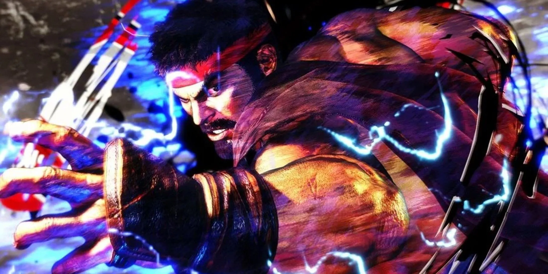 Ryu chuẩn bị tung đòn Hadoken mạnh mẽ trong Street Fighter 6
