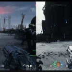 So sánh hình ảnh trong game Doom khi bật và tắt Ray Tracing