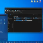 Thanh tác vụ Windows 11 hiển thị nhãn ứng dụng sau khi tùy chỉnh để giống Windows 10
