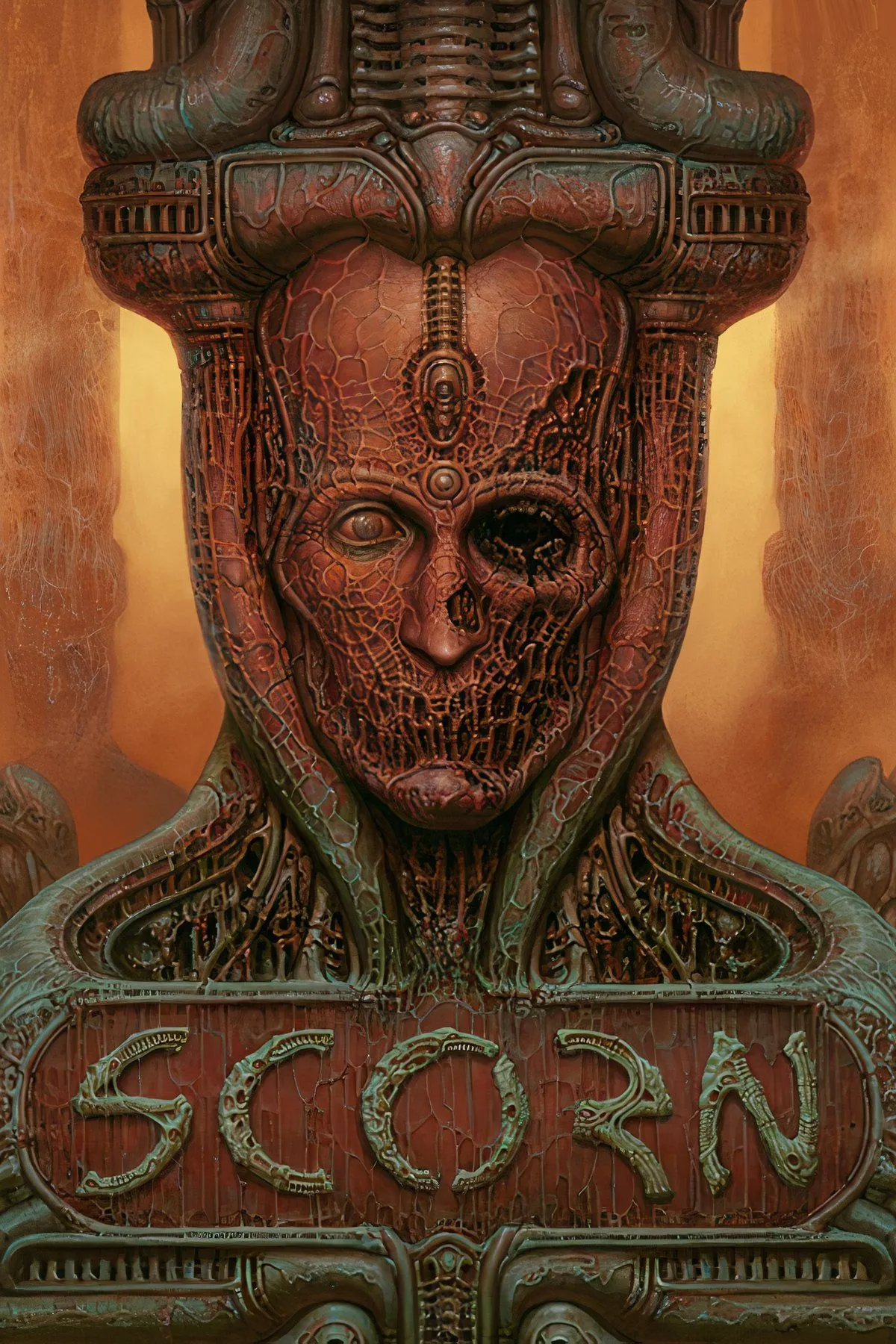Thế giới rùng rợn của Scorn với phong cách biomechanical lấy cảm hứng từ H.R. Giger