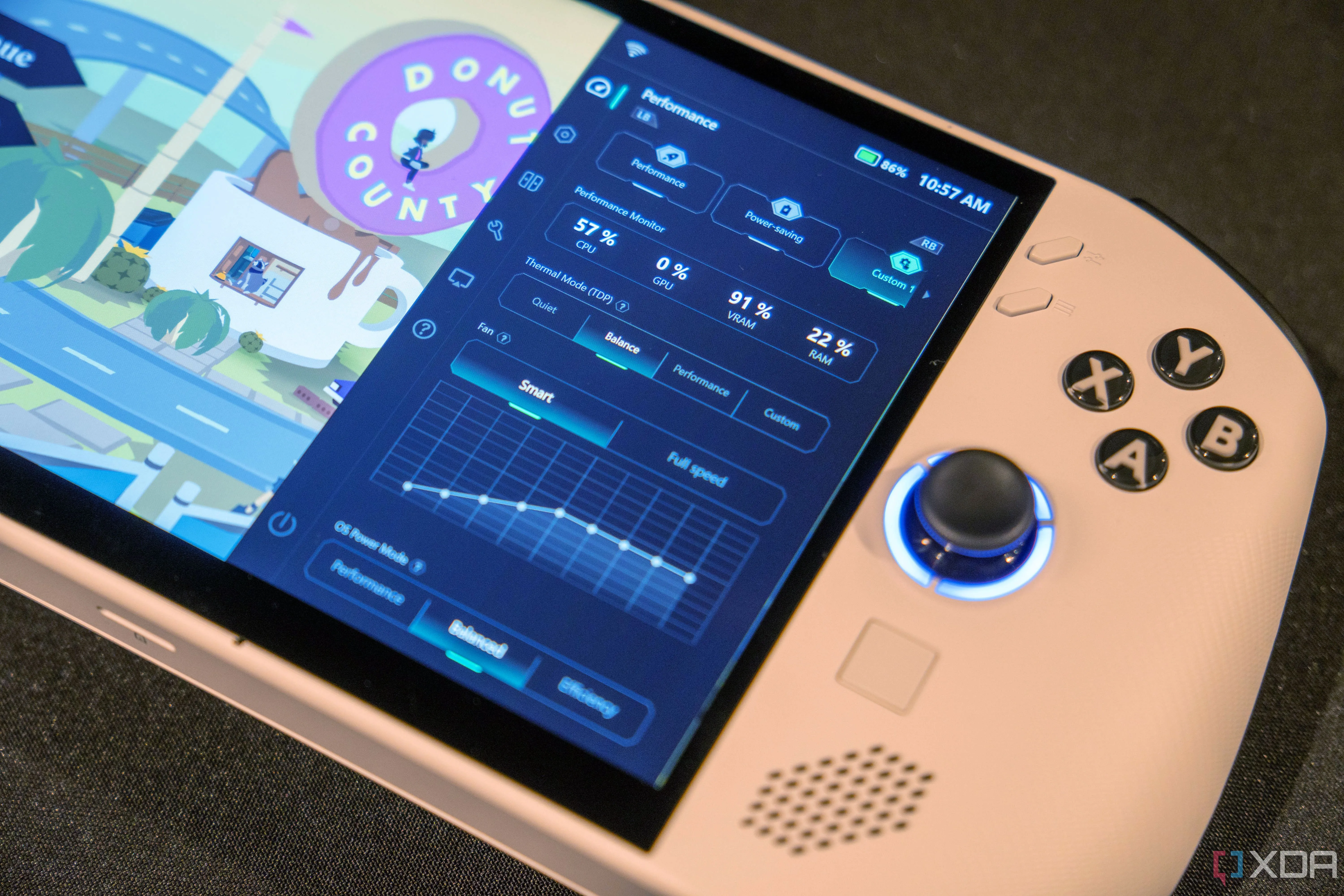 Thiết bị chơi game cầm tay Lenovo Legion Go S, một trong những handheld đầu tiên chạy SteamOS không phải của Valve, mở ra kỷ nguyên mới cho hệ điều hành gaming Linux.