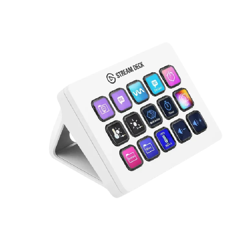 Thiết bị Elgato Stream Deck MK.2 giúp streamer điều khiển các chức năng livestream nhanh chóng.