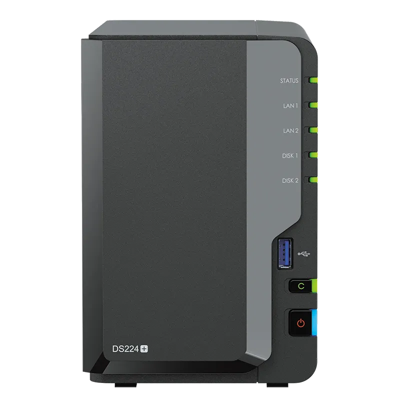 Thiết bị lưu trữ mạng NAS Synology DiskStation DS224+, giải pháp lý tưởng cho việc sao lưu và quản lý dữ liệu cá nhân